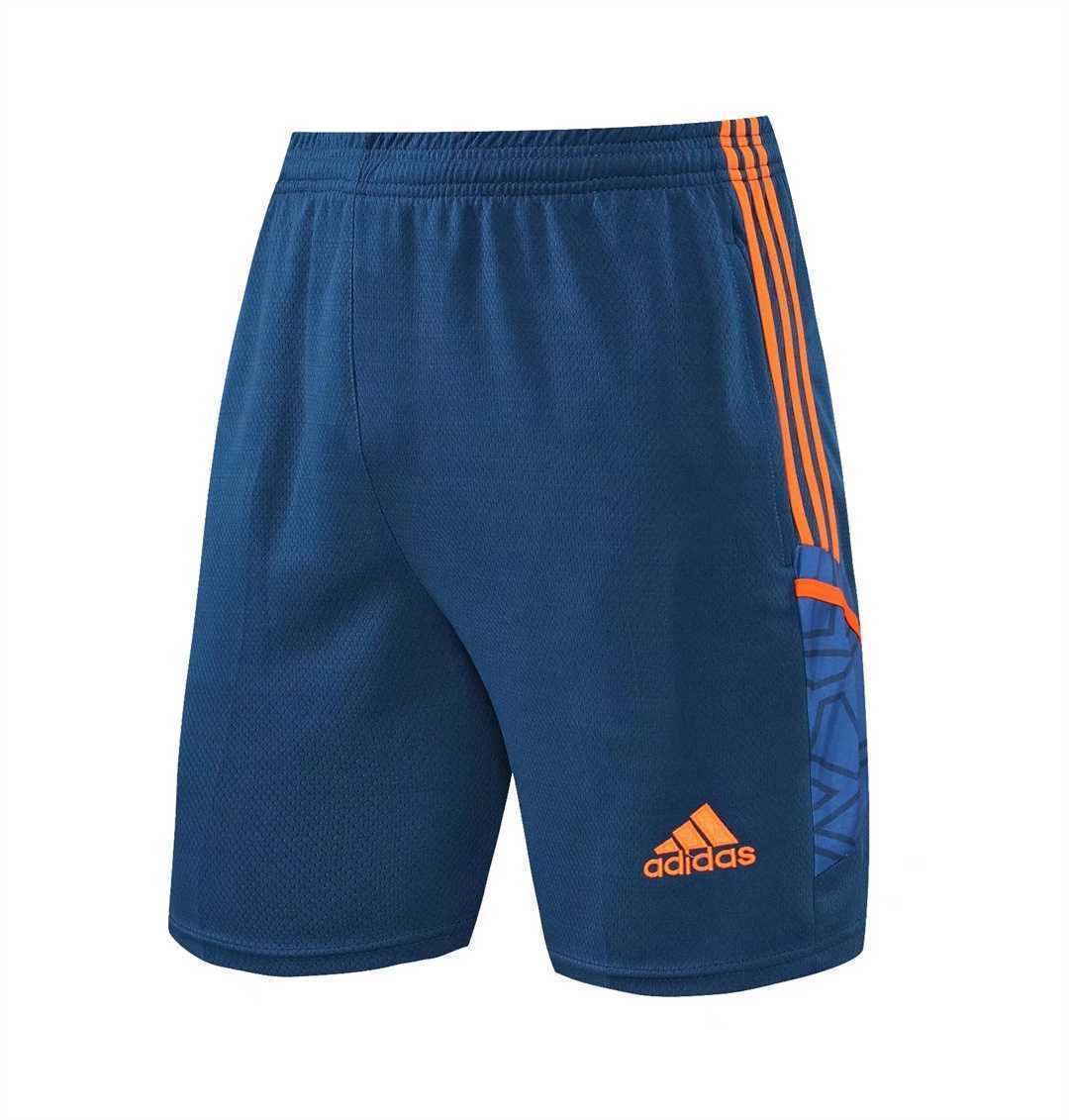 22-23 Manchester United Training Suit Short Sleeve Kit Blue 13