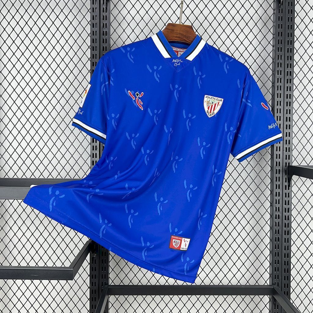 01-03 Athletic Bilbao Away Retro Kit Vintage Shirt AAAAJersey Supply Yupoo