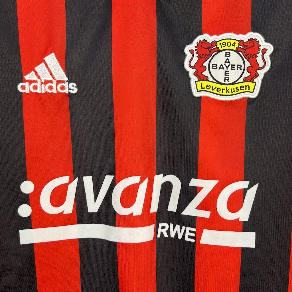 00-01 Bayer 04 Leverkusen Home Retro Kit Vintage Shirt AAAAJersey Yupoo 1