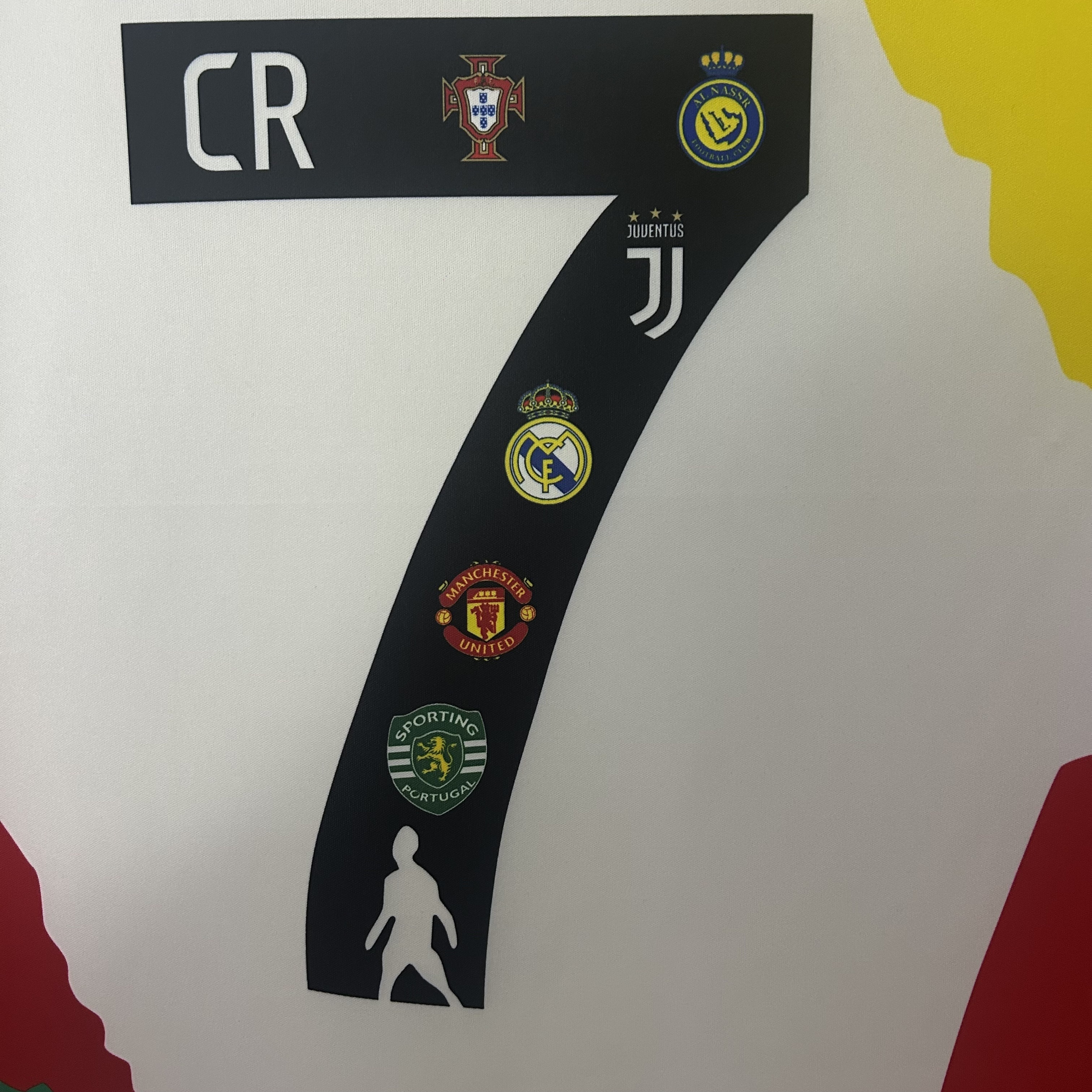 Cristiano Ronaldo Commemorative Edition Kit Soccer T-Shirt AAAAJersey Dropship Yupoo 2