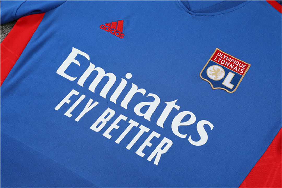 22-23 Lyon training suit blue 9