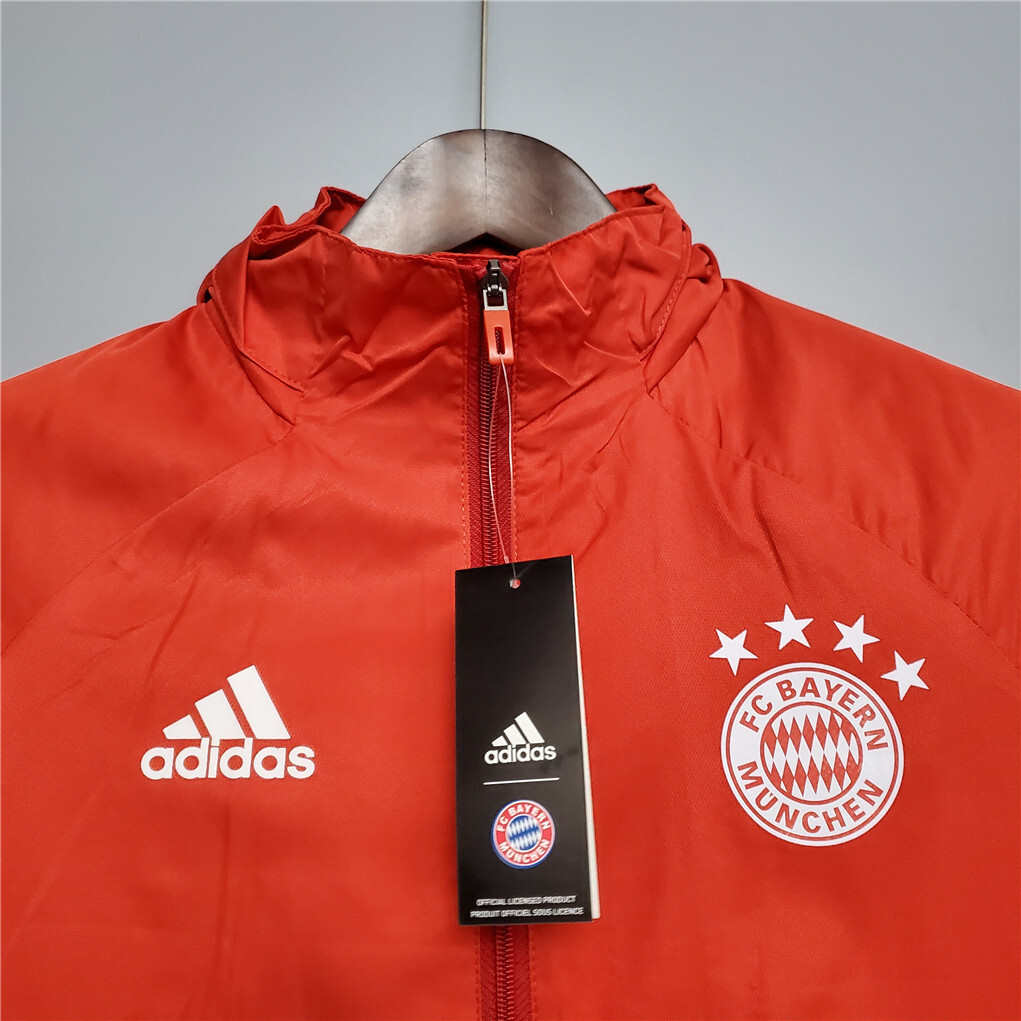 20-21 Bayern Munich red windbreaker 1