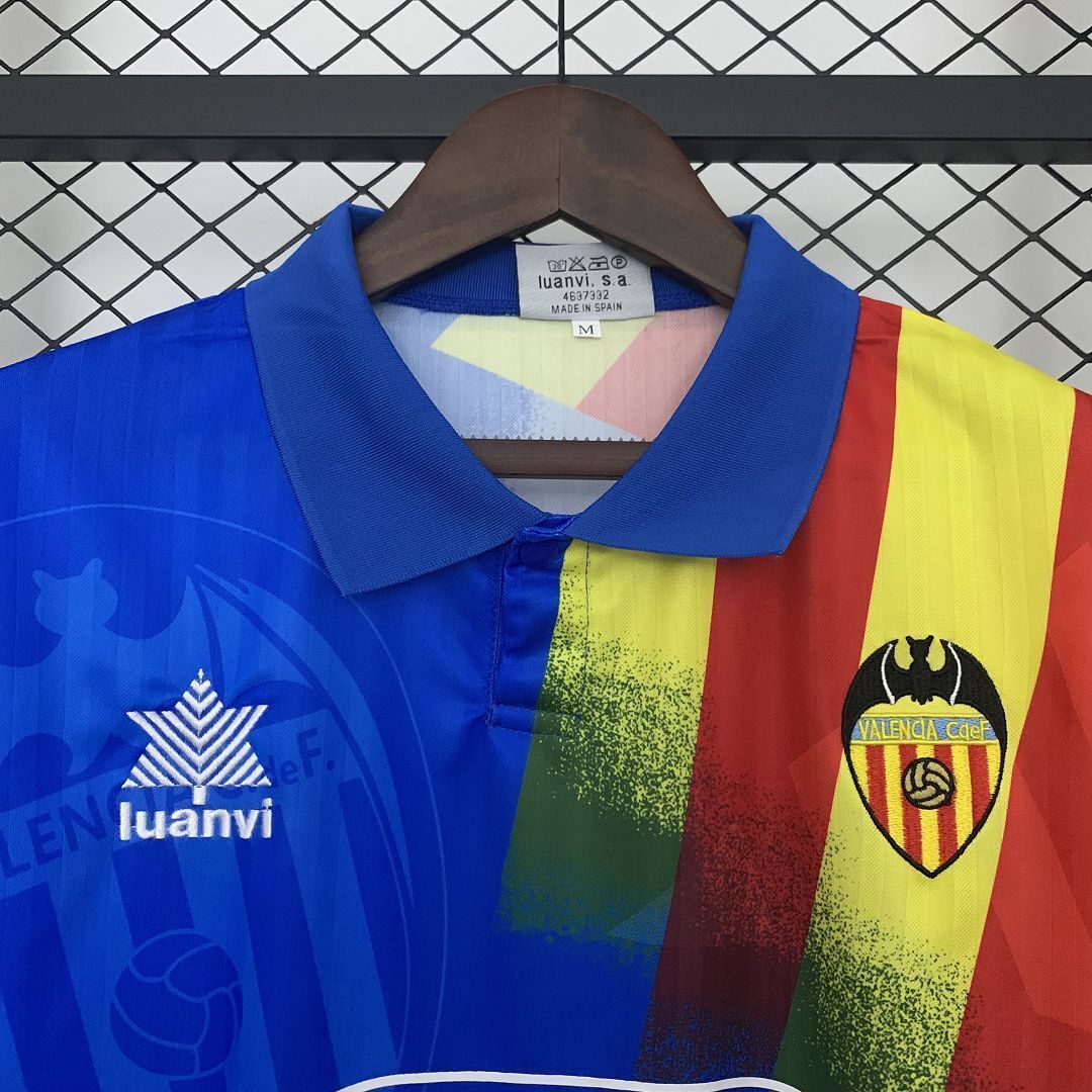 95-96 Valencia Away Retro Kit Vintage Shirt AAAAJersey Supply Yupoo 6