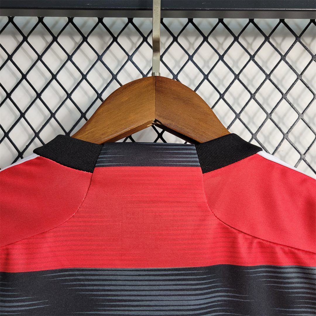 23-24 Flamengo home kids kit 1
