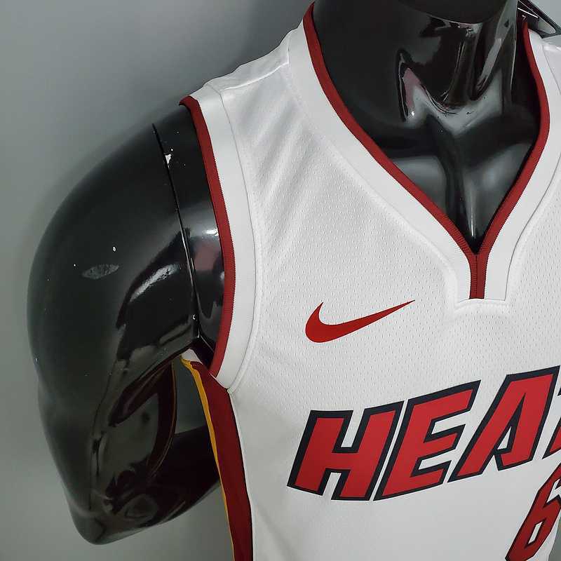 Miami Heat JAMES#6 white 5
