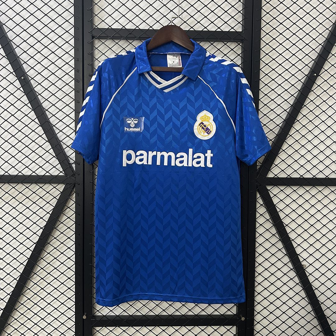 86-88 Real Madrid Away Retro Kit Vintage Shirt AAAAJersey Dropship Yupoo