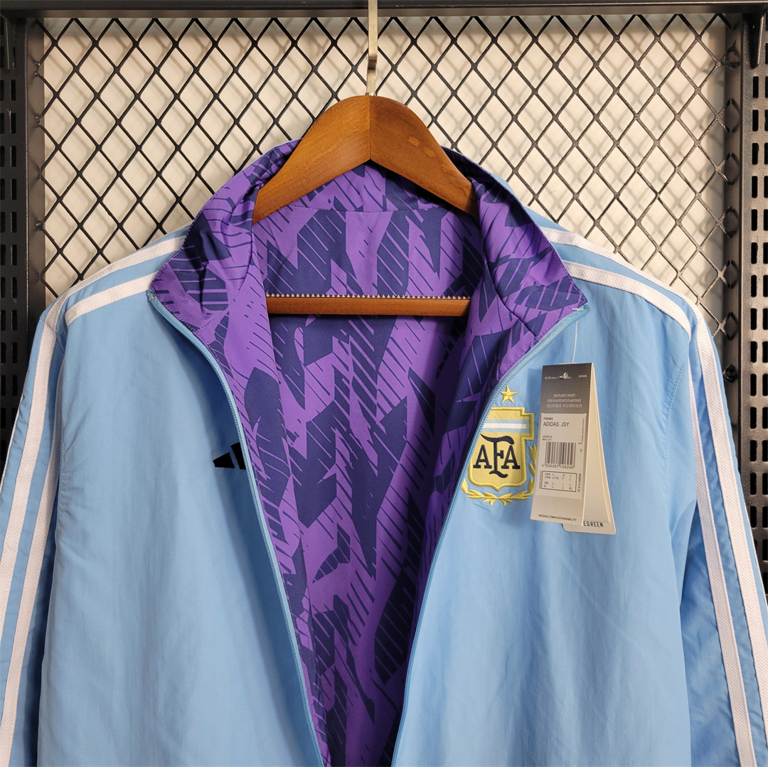 2023 Double-sided Windbreaker Argentina 3-star1684421236000 11