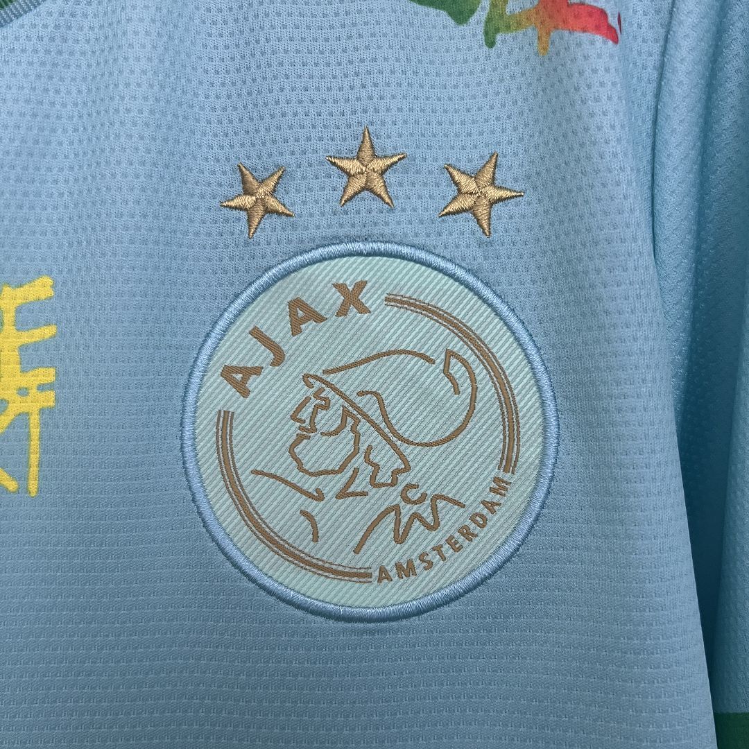 25-26 Ajax x Bob Marley AOP Green Special Edition Kit Football T-Shirt AAAAJersey Wholesale Yup 1