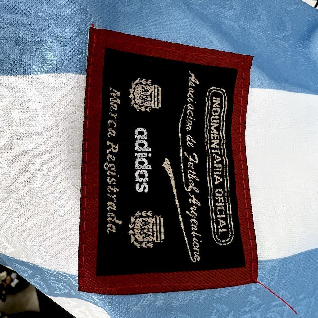 1996 Argentina Home Retro Kit Vintage Shirt AAAAJersey Supplier Yupoo 4
