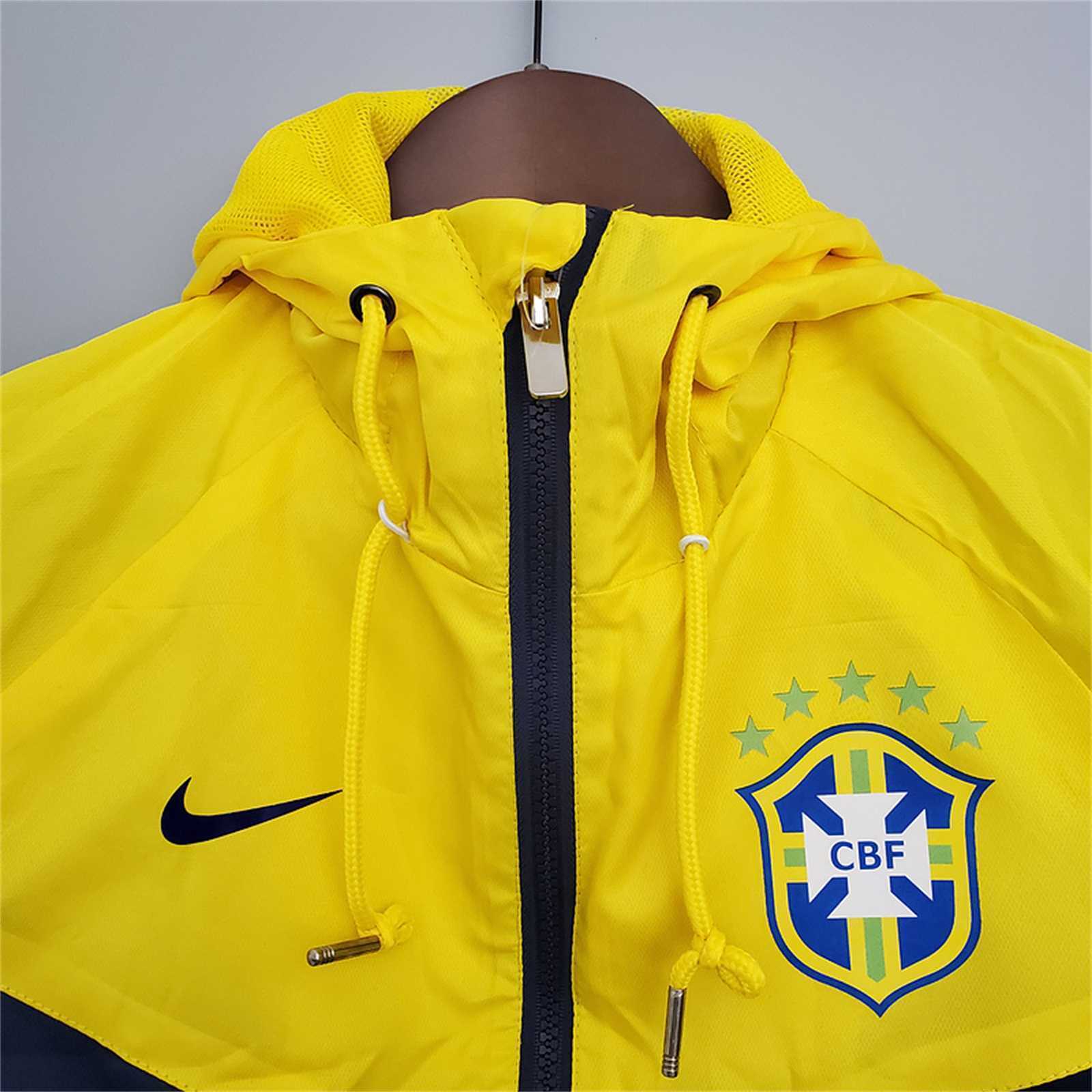 2021 Brazil blueyellow windbreaker 1