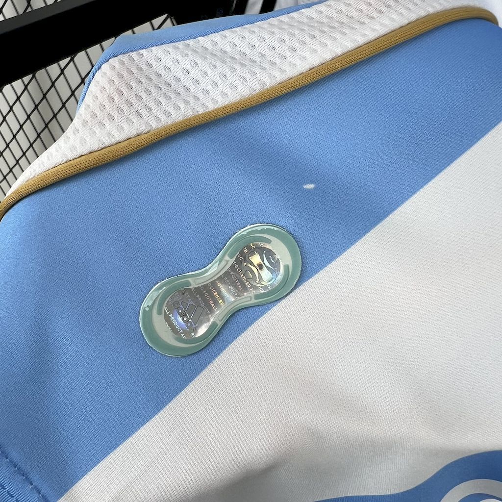 2006 Argentina Home Long Sleeve Retro Kit Vintage Shirt AAAAJersey Supplier Yupoo 3