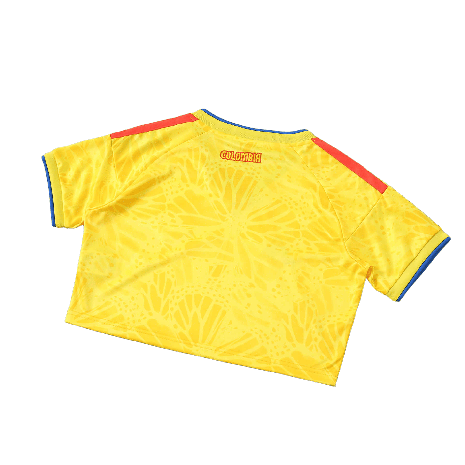 2026 FIFA World Cup Colombia Women Home Cropped Jersey AAAAJersey Supply Yupoo 6
