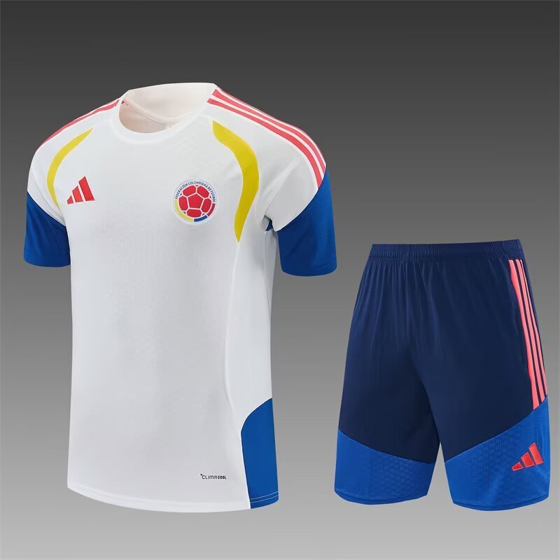 2026 Colombia Mens Kit White Training Suit Yupoo 7 2