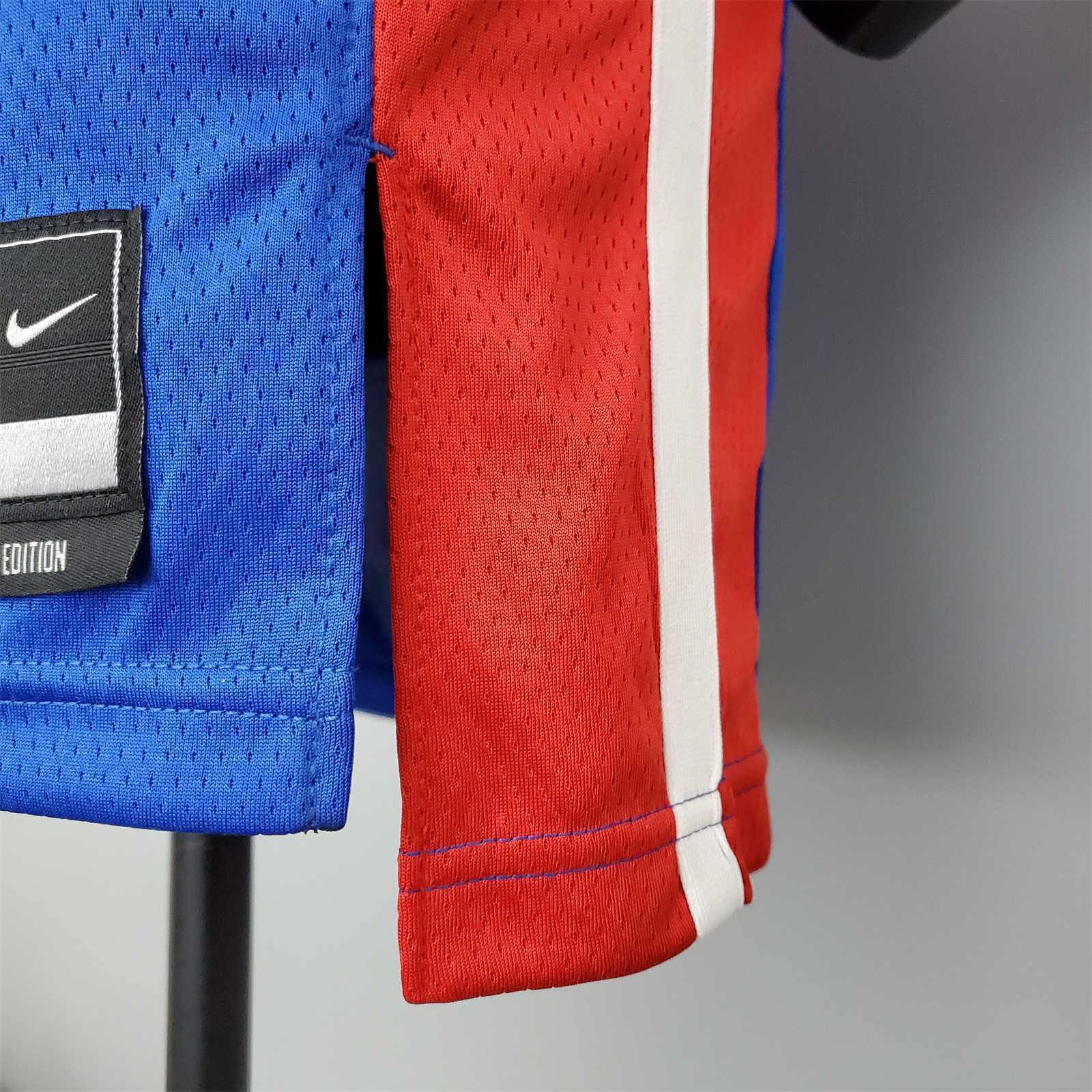 75th Anniversary Rose #25 Pistons Blue 1