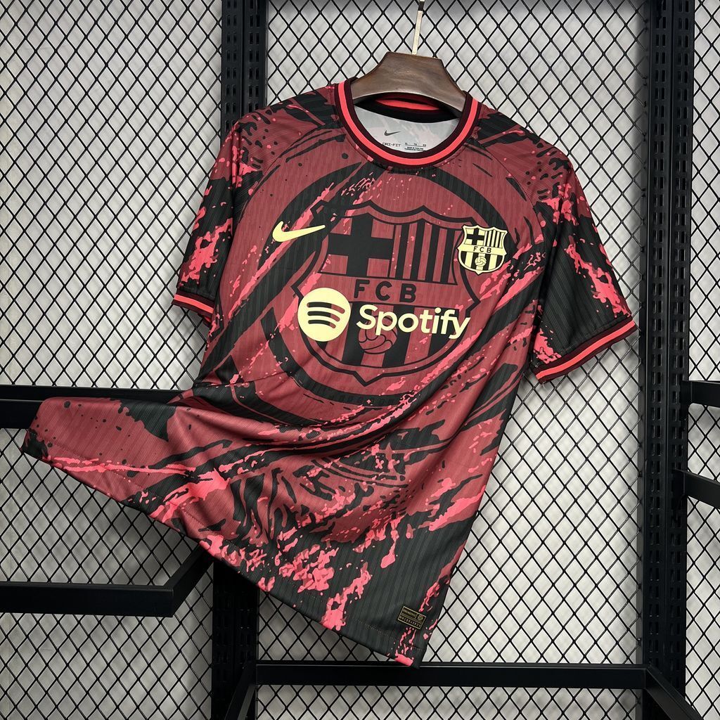 24-25 Barcelona Special Edition Red Shirt AAAAJersey Supplier Yupoo