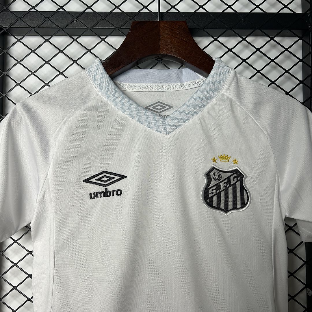 25-26 Santos Home Kid Kits Youth Apparels AAAAJersey Supply Yupoo 2
