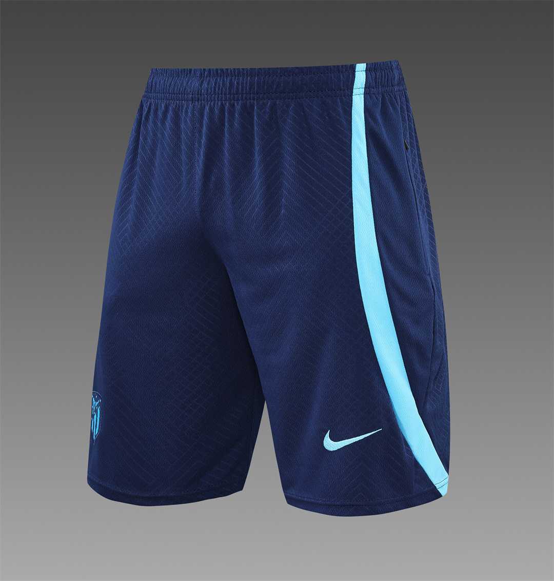 22-23 Atletico Madrid Training Short Sleeve Kit Blue 18