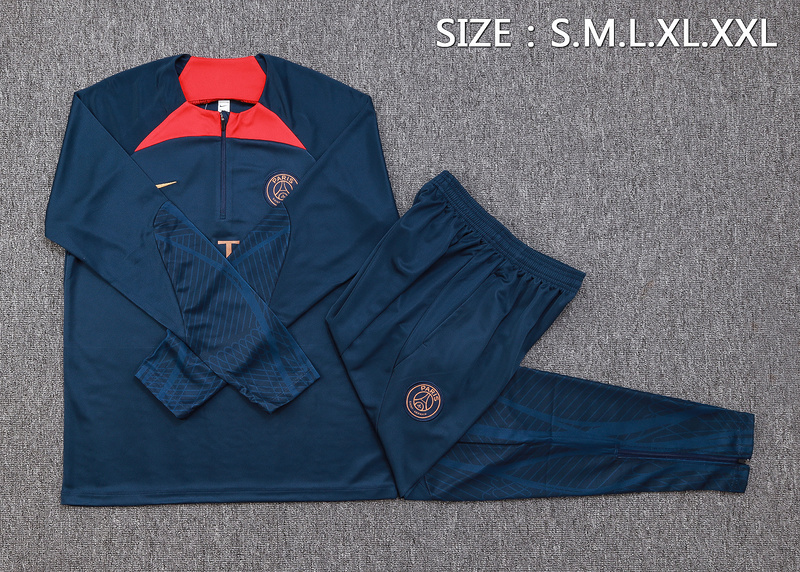 23-24 PSG Long Sleeve Training Suit Yupoo 1