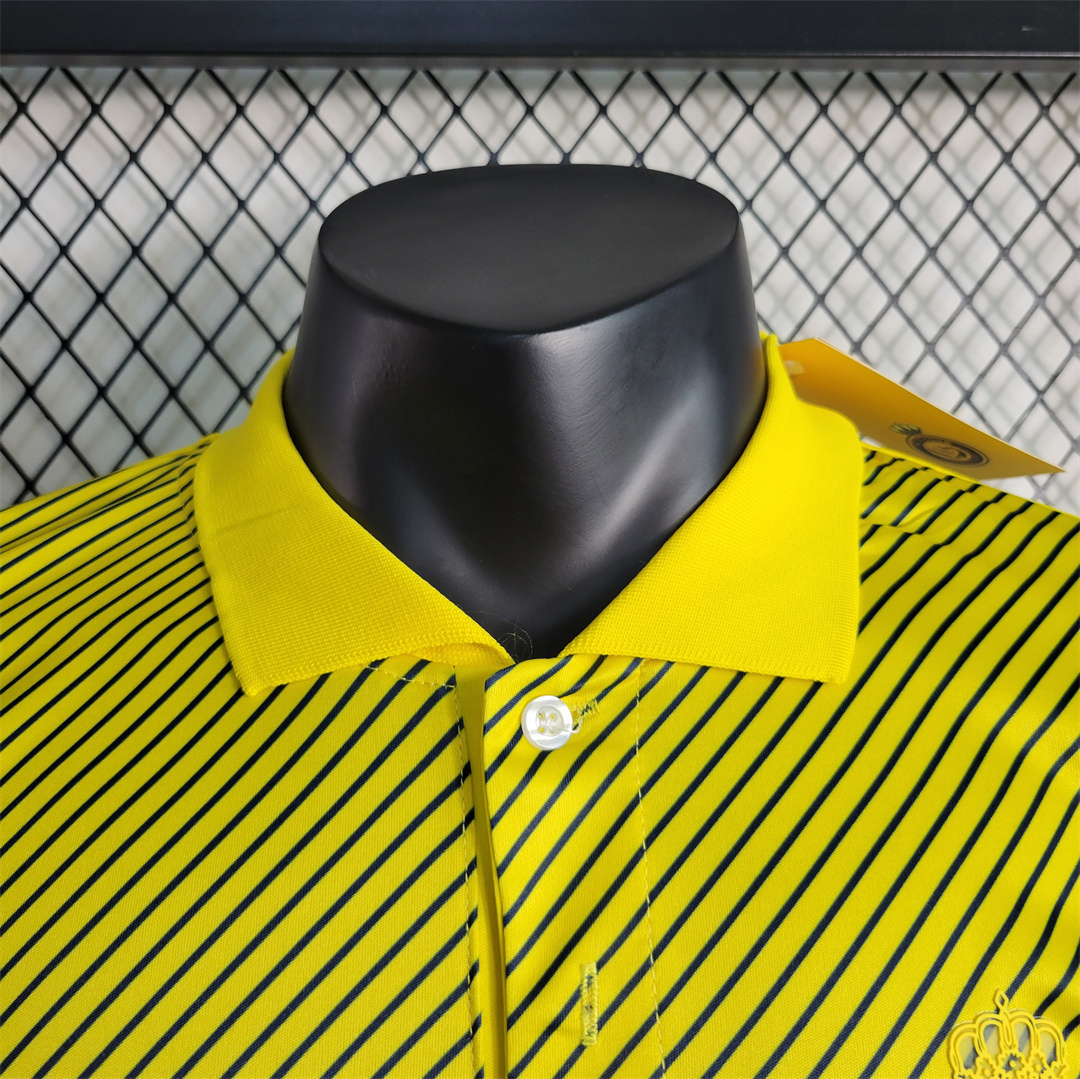 23-24 Saudi Al-Nassr yellow POLO 2