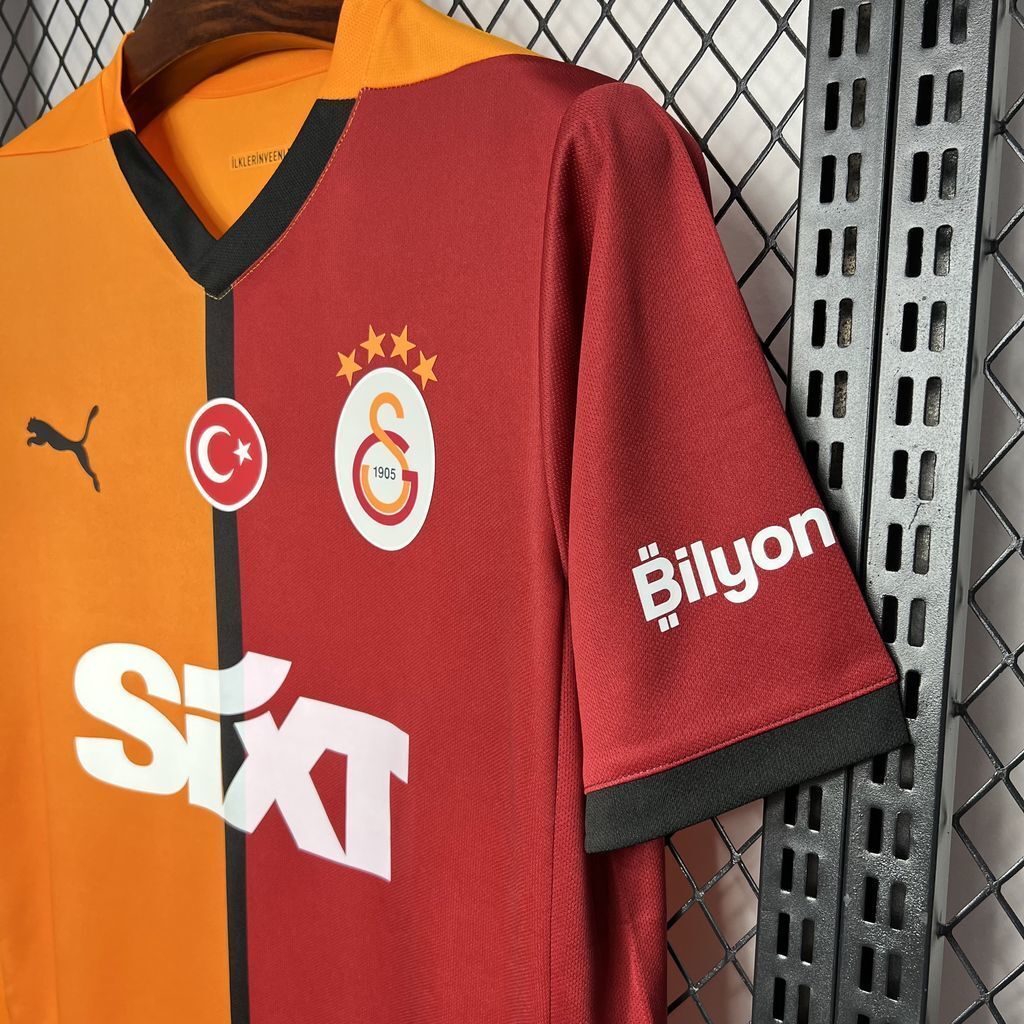 24-25 Galatasaray Home Kit Football Uniforms Sport AAAAJersey Yupoo 3