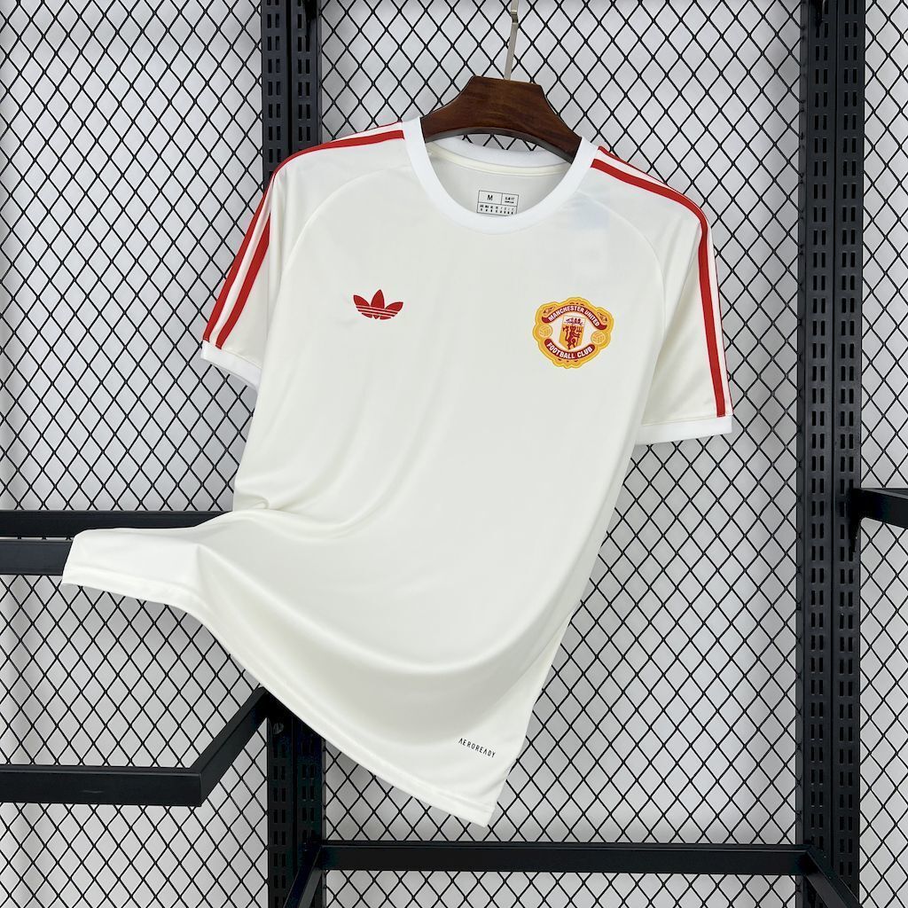 24-25 Manchester United OG White Special Edition Shirt Football Uniforms AAAAJersey Supplier Yu