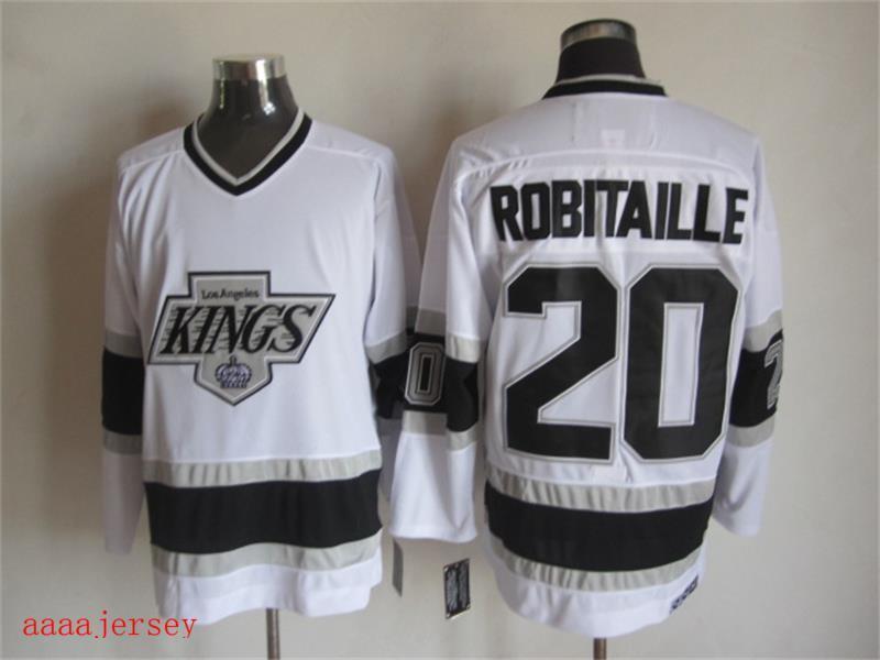 Los Angeles Kings retro ice hockey jersey M-3XL 洛杉矶国王队复古冰球服 3