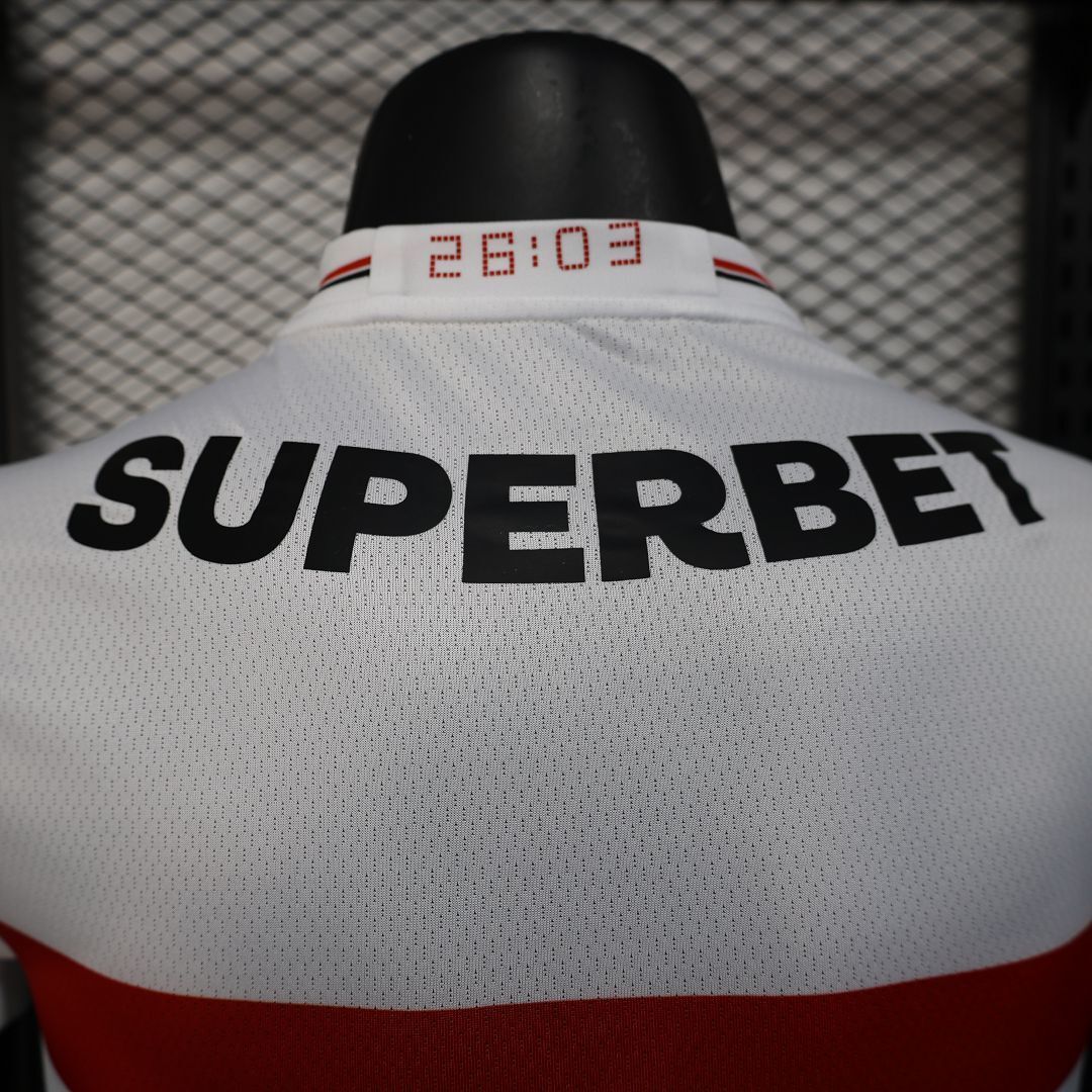 25-26 Sao Paulo Home All Sponsors Kit Player Version Shirt AAAAJersey Wholesale Yupoo 7
