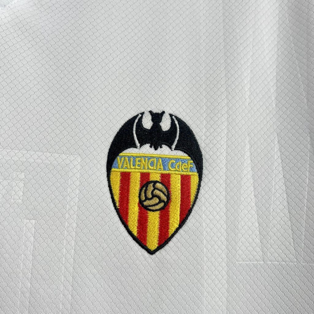 96-97 Valencia Home Retro Kit Vintage Shirt AAAAJersey Dropship Yupoo 3