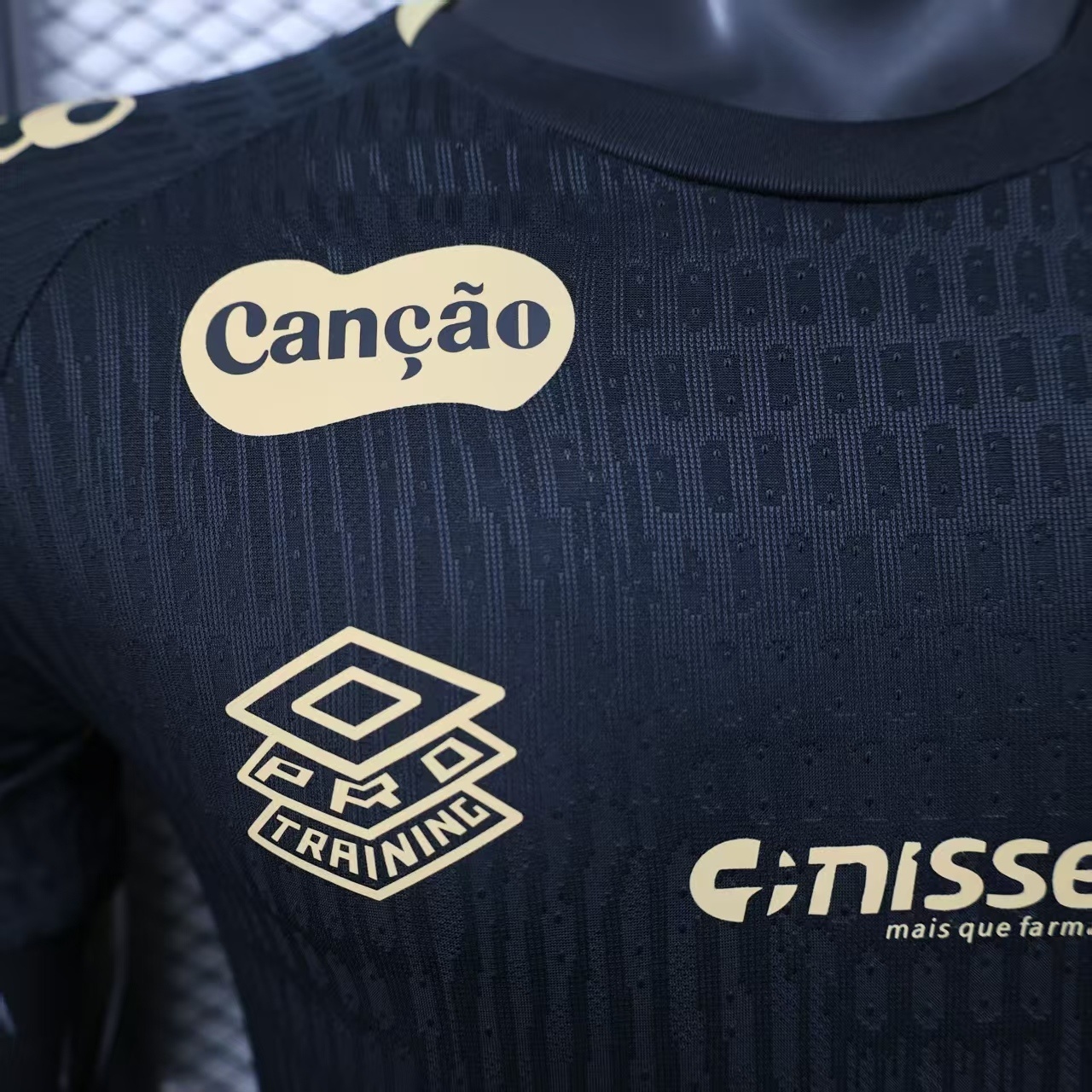 25-26 Santos FC Competition Training Black Player Version Kit AAAAJersey Supplier Yupoo 4