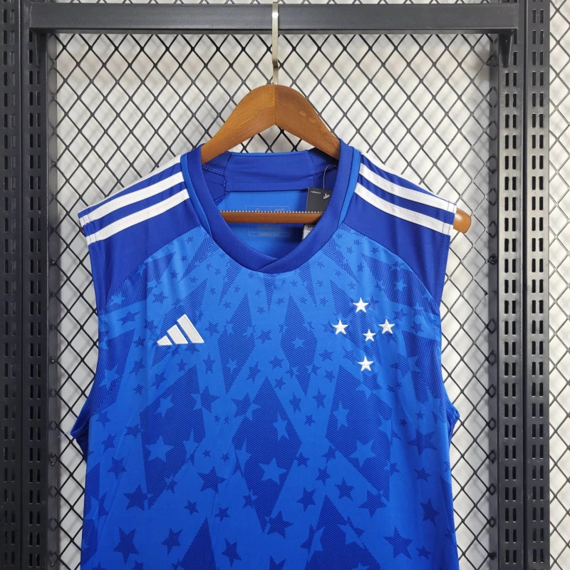 24-25 Cruzeiro Home Vest Uniform Football AAAAJersey Supplier 6