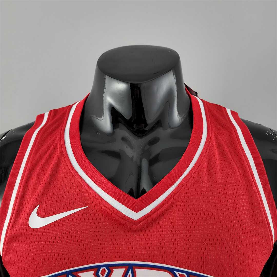 Rookie Philadelphia 76ers Iverson #3 red NBA Jersey 6