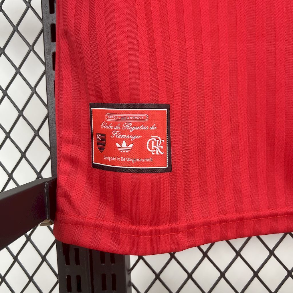 25-26 Flamengo OG Retro Style Red Special Edition Kit Football T-Shirt AAAAJersey Supply Yupoo 2