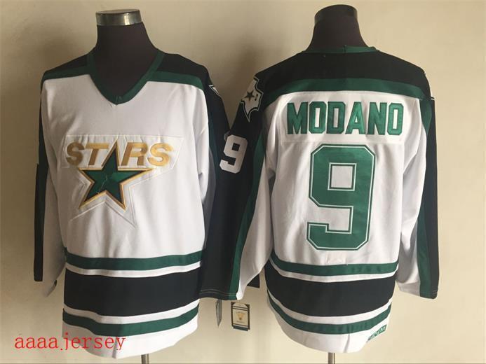 Dallas Stars retro ice hockey jersey M-3XL 达拉斯星队复古冰球服 6