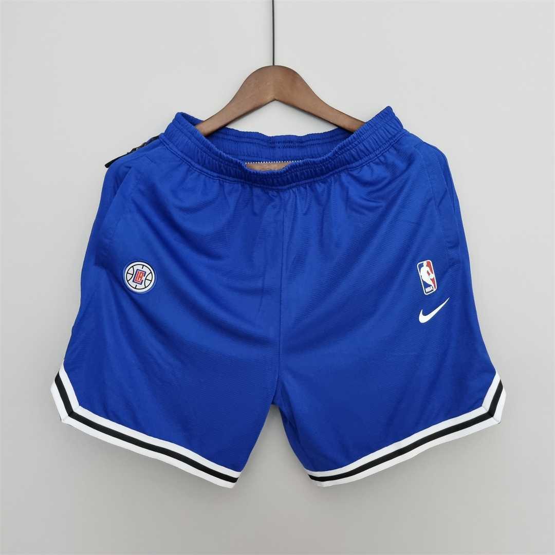 2022 Los Angeles Clippers NBA US Training Shorts Blue