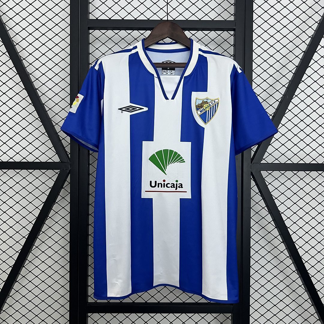 05-06 Malaga CF Home Retro Kit Vintage Shirt AAAAJersey Dropship Yupoo