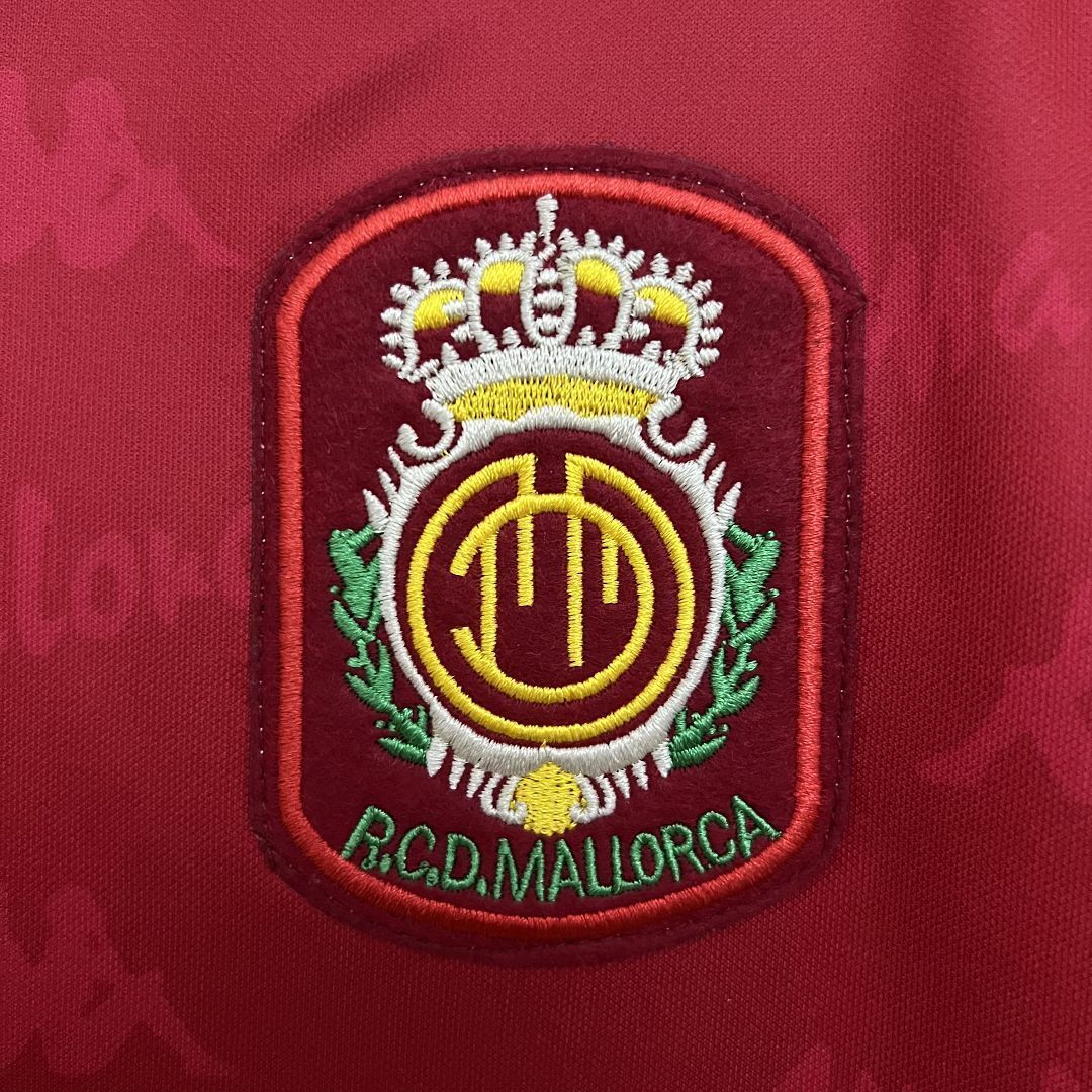 94-95 Mallorca Home Retro Kit Vintage Shirt AAAAJersey Wholesale Yupoo 1