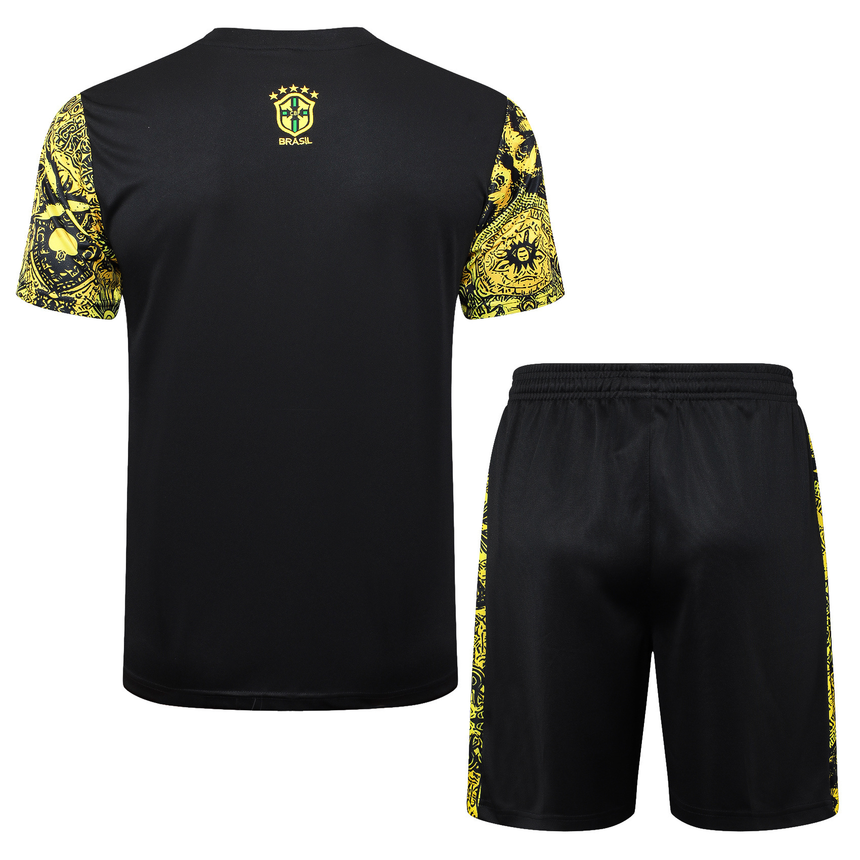 2024 Brazil Christ the Redeemer Yellow Special Edition Kit Soccer AAAAJersey Yupoo 1