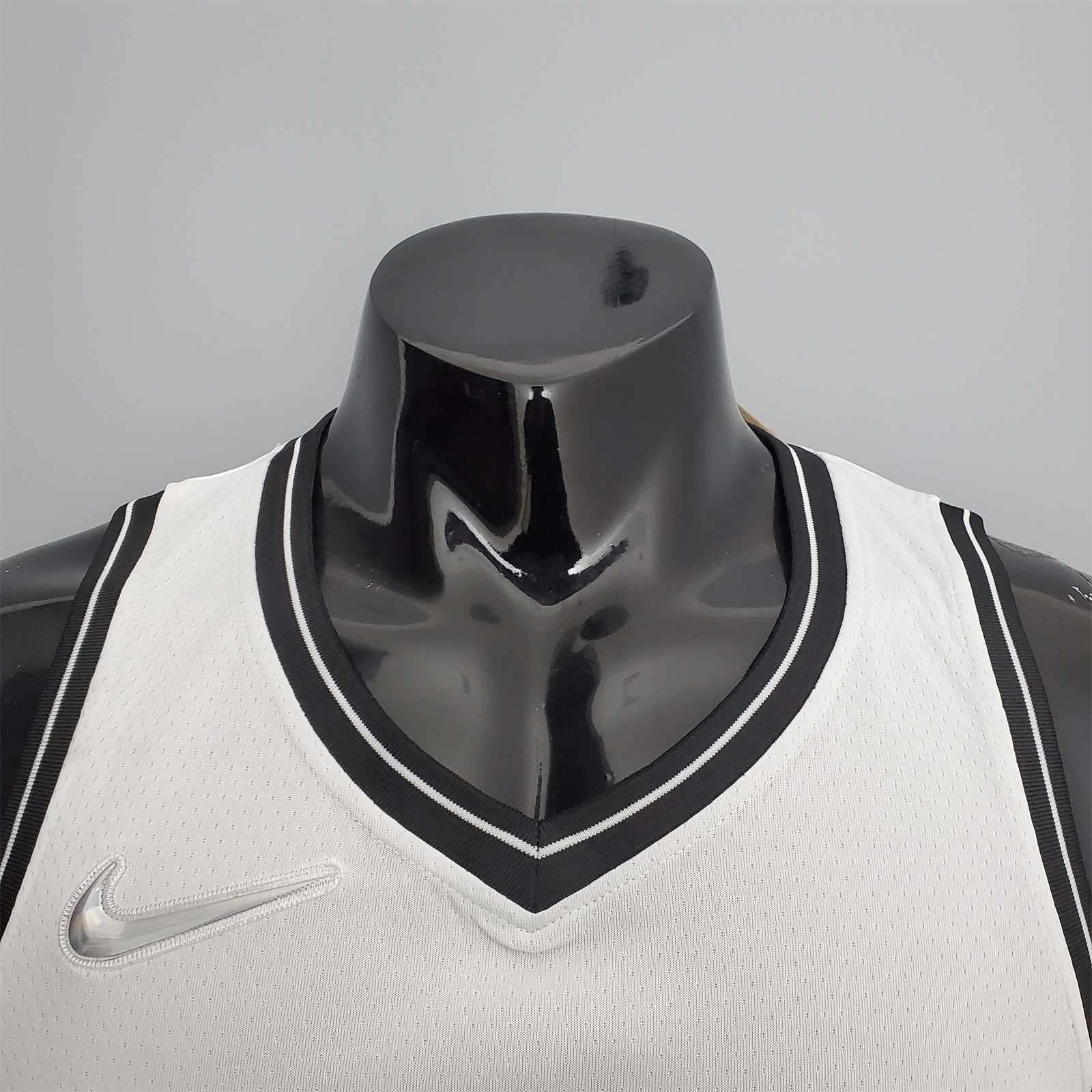 75th Anniversary DURANT#7 Nets White 3