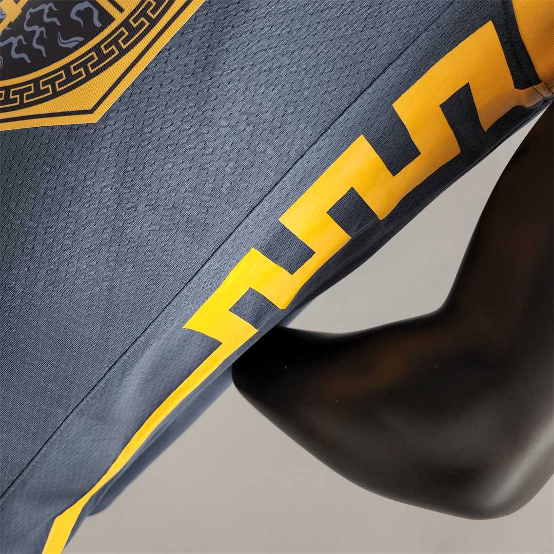 2018 DURANT #35 Golden State Warriors Grey NBA Jersey 4