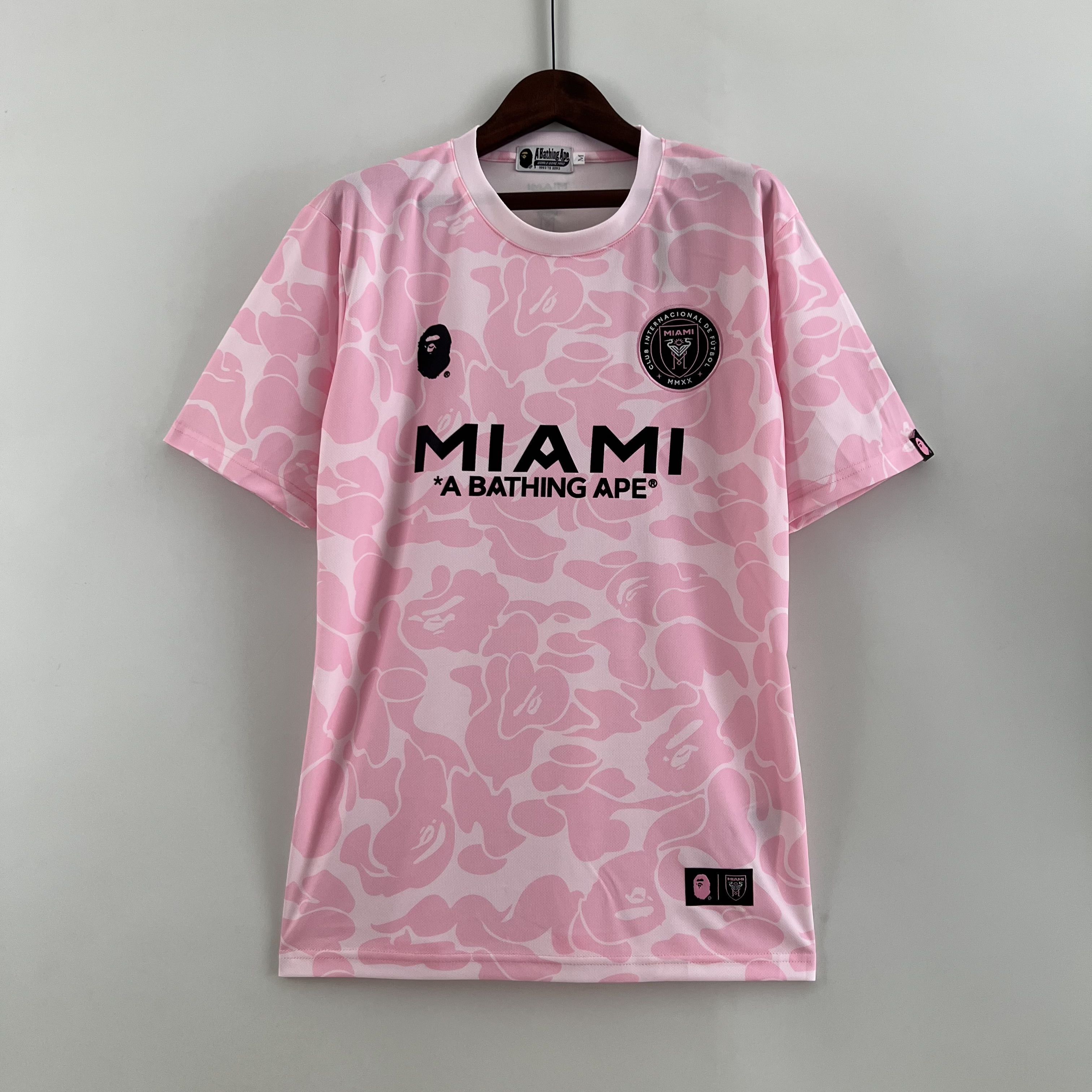 23-24 Miami Joint Edition pink size S-XXL best soccer jersey