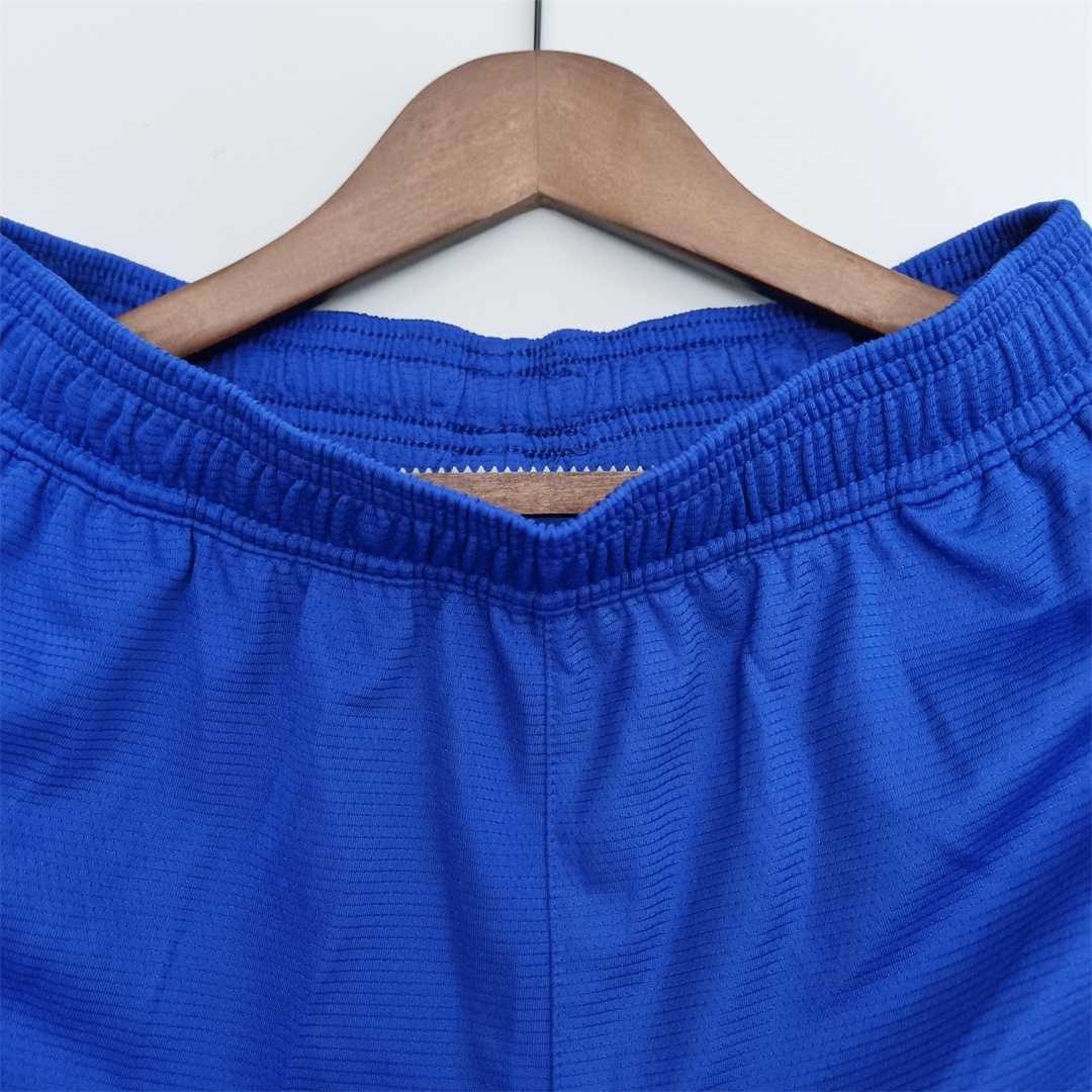 2022 Golden State Warriors NBA US Training Shorts Blue 2