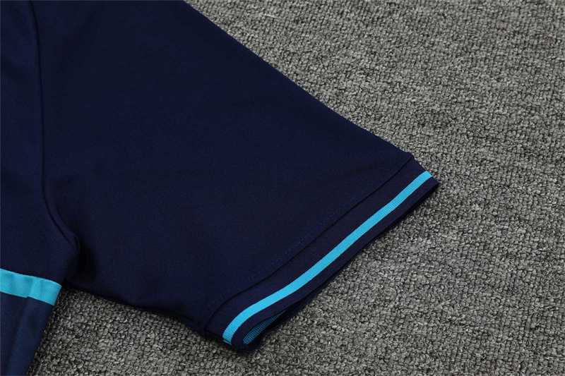 Polo Marseille deep sapphire blue corsage 9