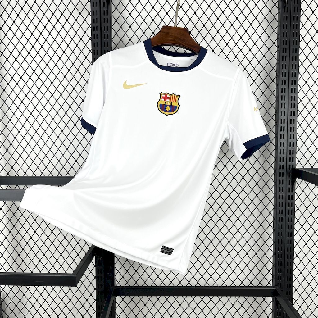 25-26 Barcelona White Kit Special Edition Soccer AAAAJersey Yupoo S-2XL