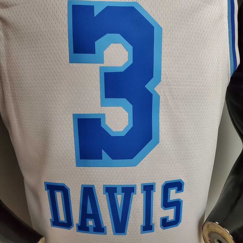 Retro night DAVIS #3 Lakers White 6