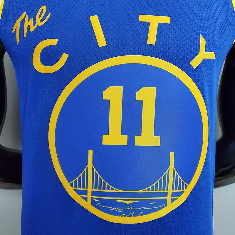 Tram version THOMPSON#11 Golden State Warriors blue 5