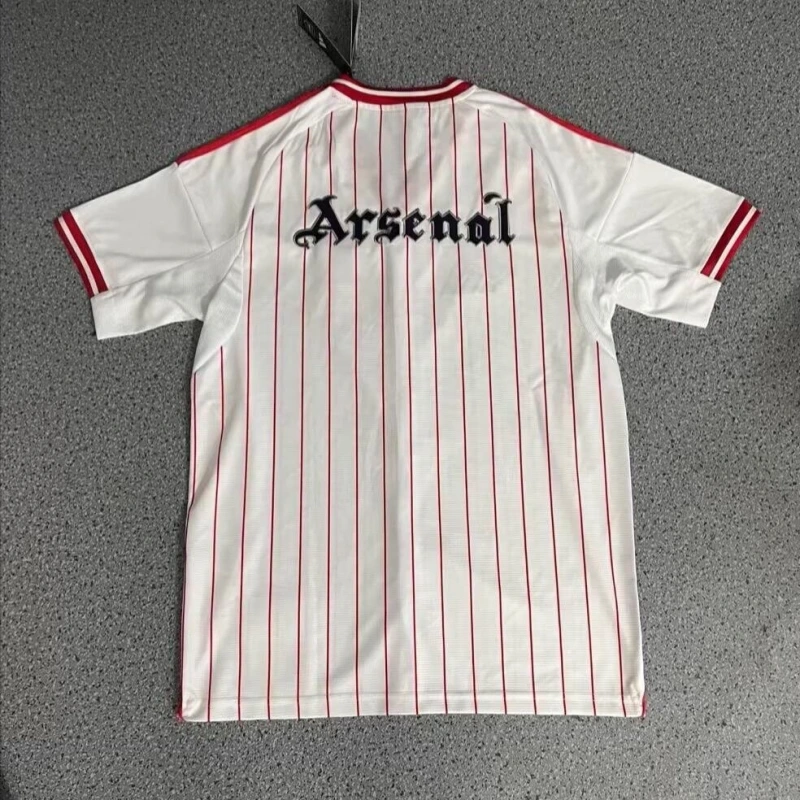 25-26 Arsenal Baseball style Pre Match Casual Training Soccer shirt AAAAJersey Yupoo 2