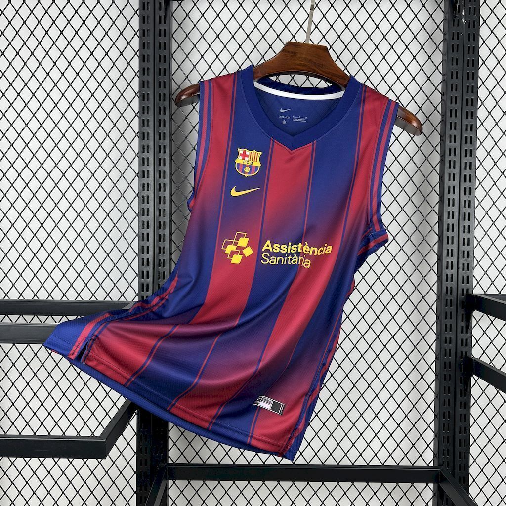 25-26 Barcelona Basketball Home AAAAJersey Wholesale Yupoo