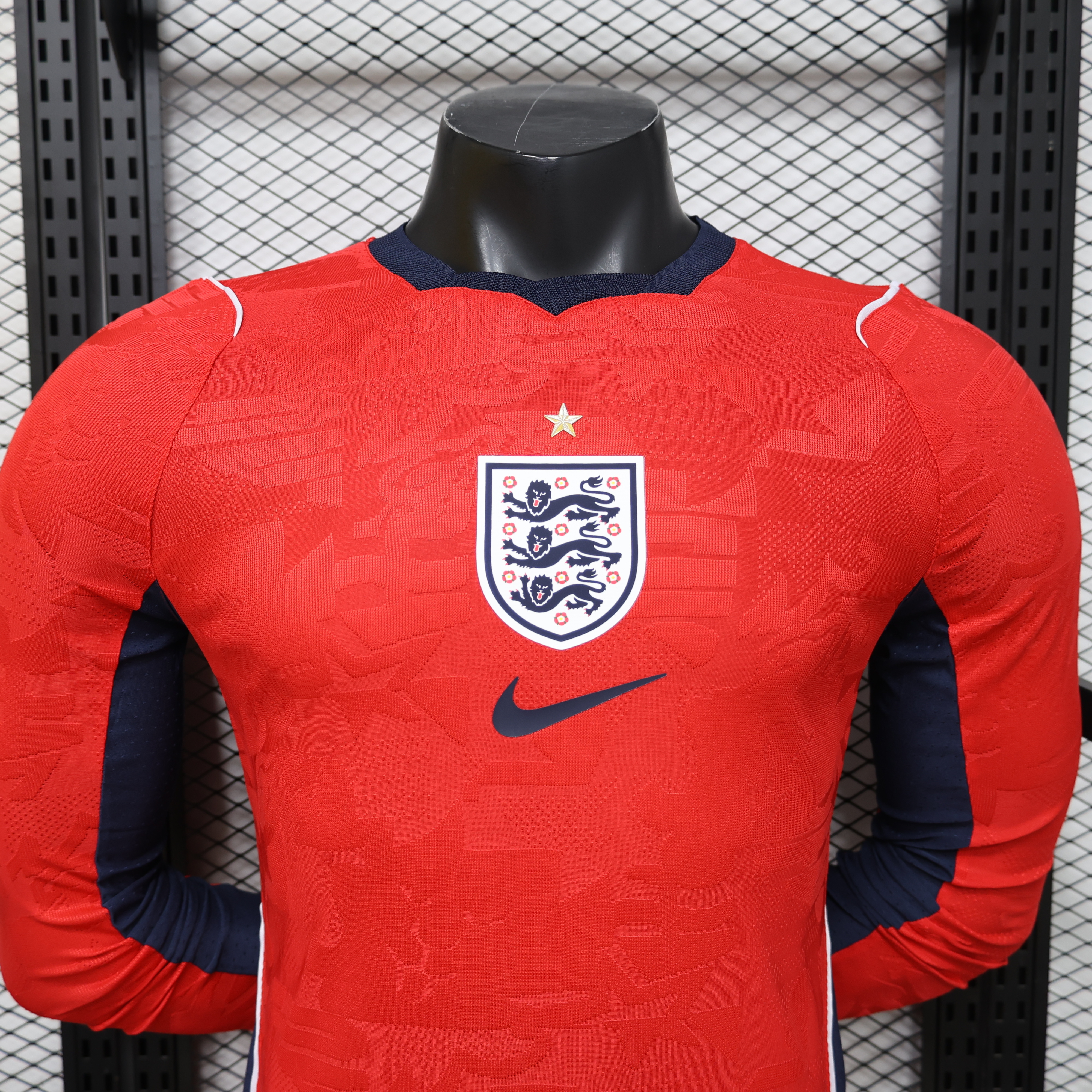 2026 World Cup England Away Kit Player Version Soccer Long Sleeve Shirt AAAAJersey Dropship Yupoo 6