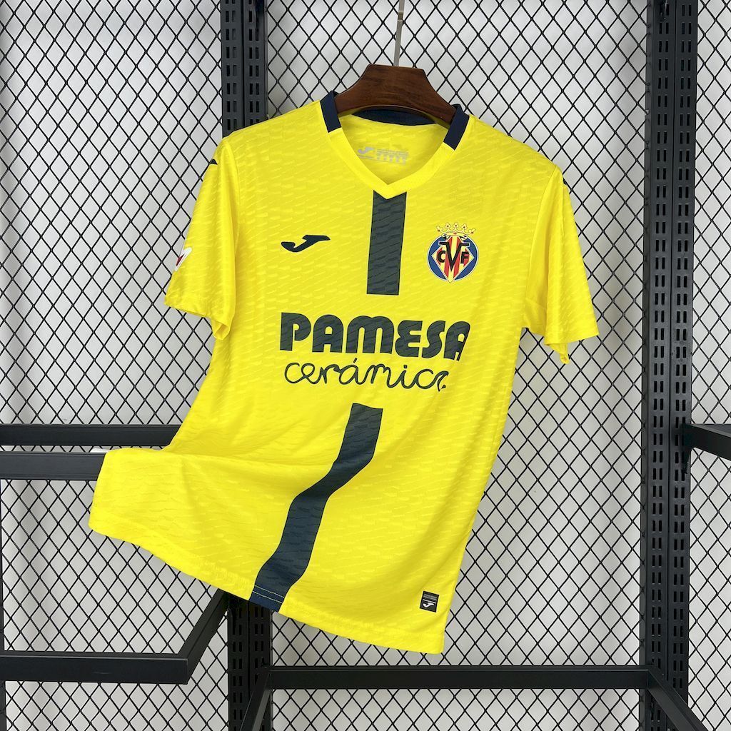 25-26 Villarreal Home Shirt Football Apparels AAAAJersey Supply Yupoo
