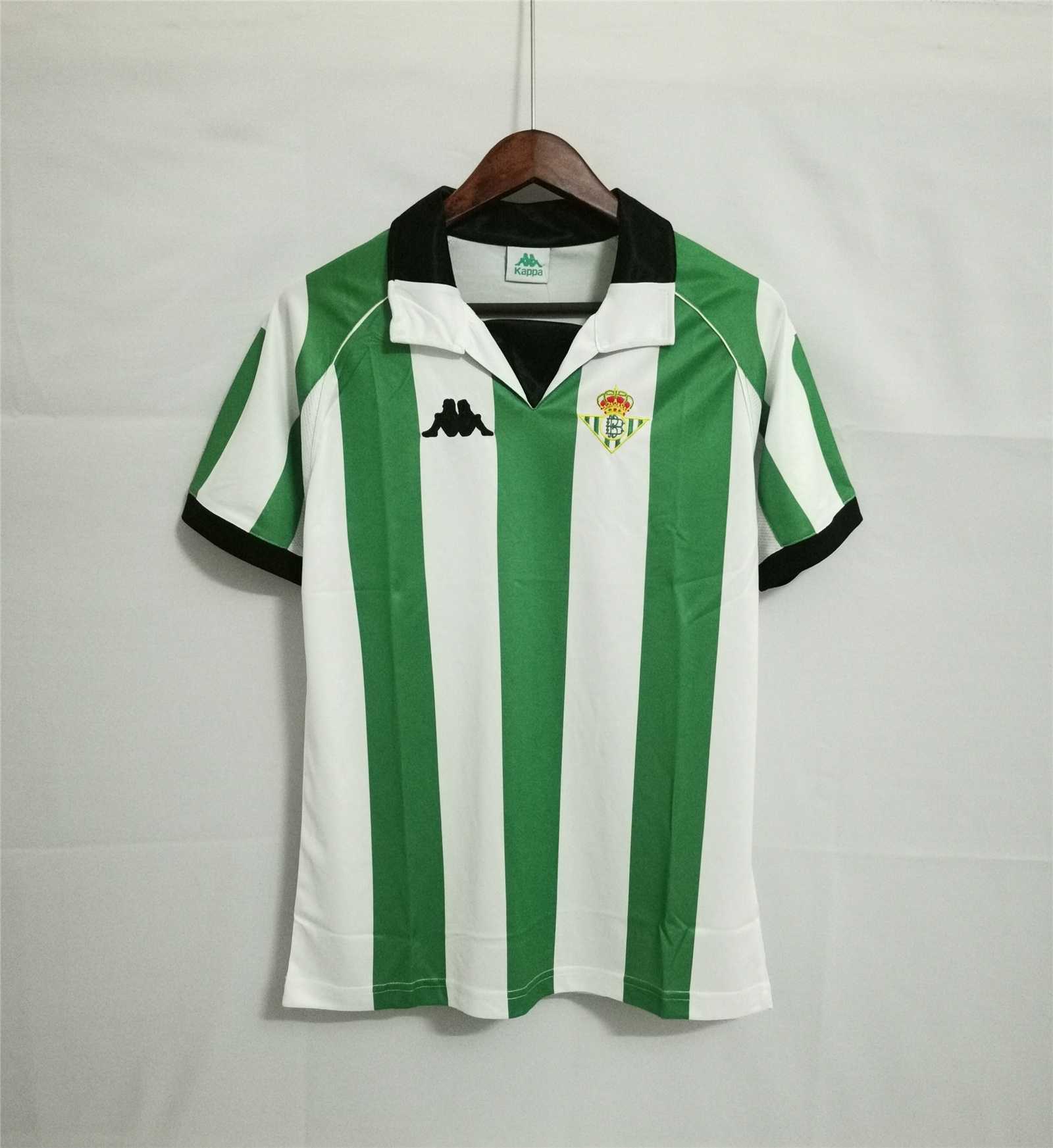 98-99 Real Betis home greenwhite